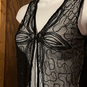 Never worn! Beaded blouse